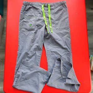 Crocs medical apparel scrub pants grey bootcut women's size S
